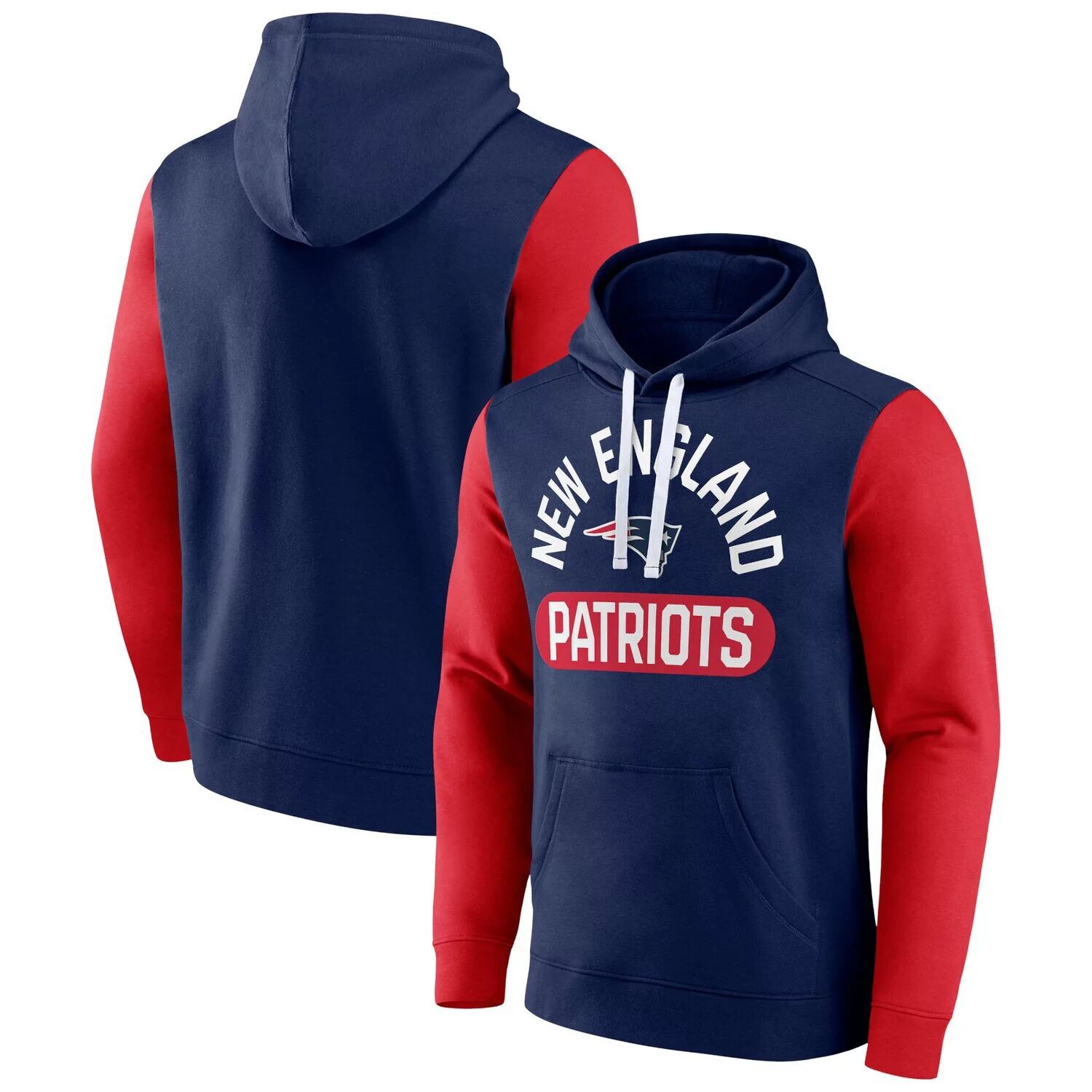 Мужской фирменный темно-синий пуловер с капюшоном New England Patriots Extra Point Fanatics
Мужской фирменный темно-синий пуловер с капюшоном New England Patriots Extra Point Fanatics