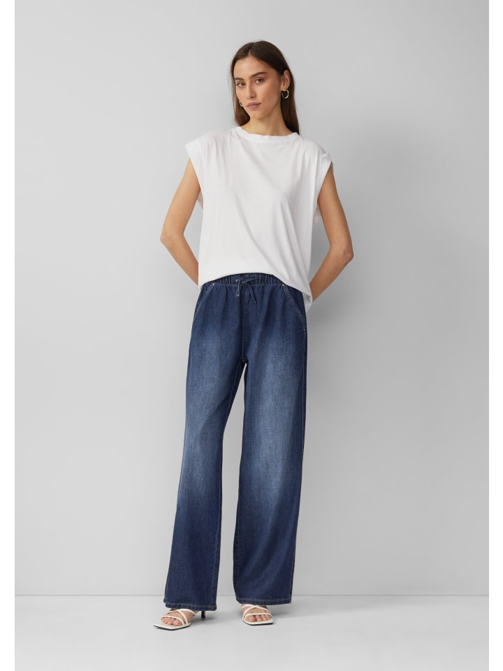 Тканевые брюки QS, синий
Тканевые брюки QS, синий