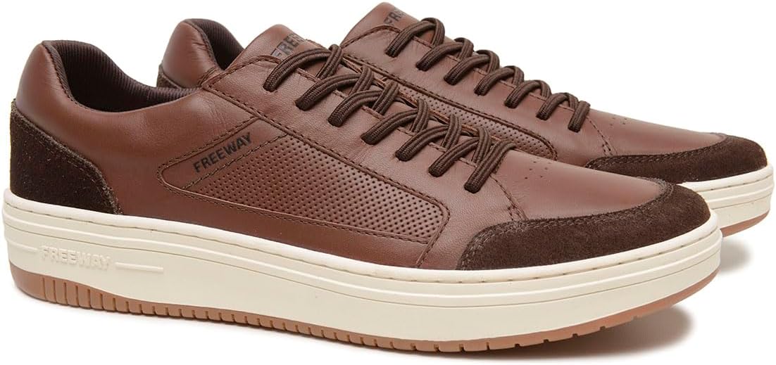 Мужские кожаные кроссовки Freeway Evo08, легкая посадка с эластичной вставкой, комфортная стелька из ПУ, резиновая подошва, Cognac Leather
Мужские кожаные кроссовки Freeway Evo08, легкая посадка с эластичной вставкой, комфортная стелька из ПУ, резиновая подошва, Cognac Leather