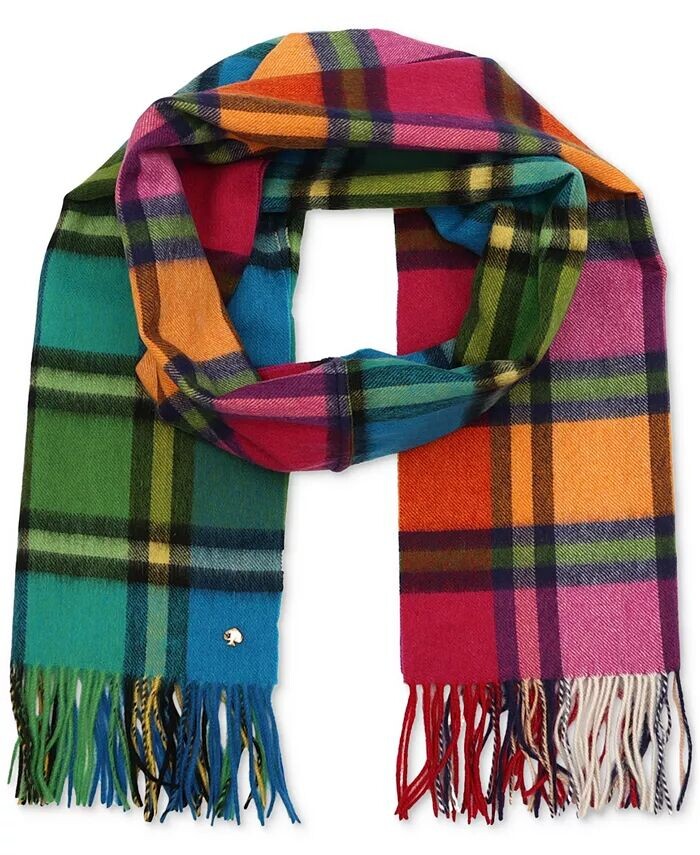 Шерстяной шарф в клетку из разноцветной пряжи, окрашенной в краску kate spade new york, мультиколор
Шерстяной шарф в клетку из разноцветной пряжи, окрашенной в краску kate spade new york, мультиколор