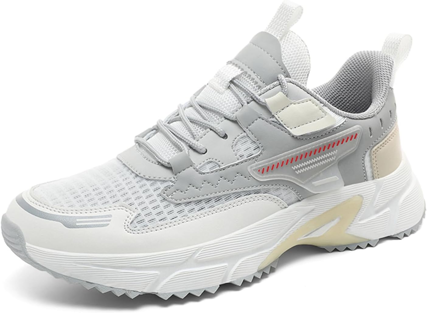 Мужские кроссовки Netehadi с дышащей сеткой и шнуровкой, повседневные легкие кроссовки для бега по дороге, тенниса, ходьбы и тренировок, серый
Мужские кроссовки Netehadi с дышащей сеткой и шнуровкой, повседневные легкие кроссовки для бега по дороге, тенниса, ходьбы и тренировок, серый