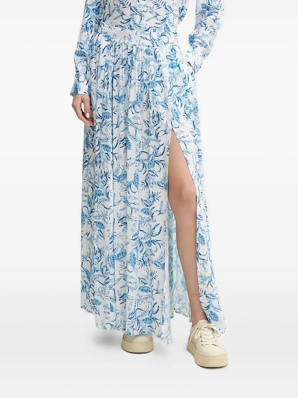 Юбка миди А-силуэта с принтом Melissa Odabash, синий
Юбка миди А-силуэта с принтом Melissa Odabash, синий