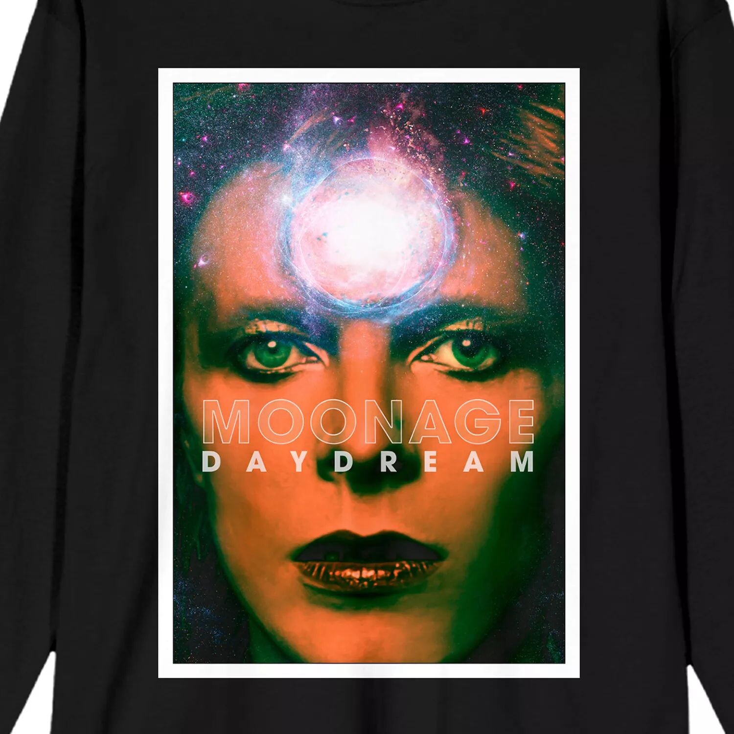 Мужская футболка с изображением крупного плана David Bowie Moonage Daydream Licensed Character
Мужская футболка с изображением крупного плана David Bowie Moonage Daydream Licensed Character