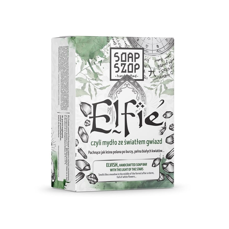Мыло Szop, Elfie, или мыло со Звездным Светом, 90 г Soap Szop
Мыло Szop, Elfie, или мыло со Звездным Светом, 90 г Soap Szop