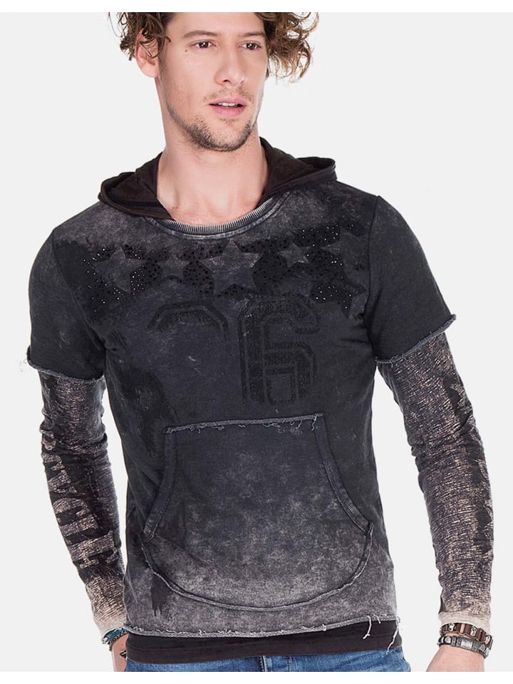 Толстовка Cipo & Baxx Sweatshirts, антрацит
Толстовка Cipo & Baxx Sweatshirts, антрацит