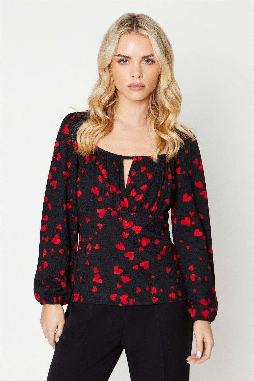 Топ Petite Blouson с длинными рукавами и каплевидной вырезкой Dorothy Perkins, черный
Топ Petite Blouson с длинными рукавами и каплевидной вырезкой Dorothy Perkins, черный