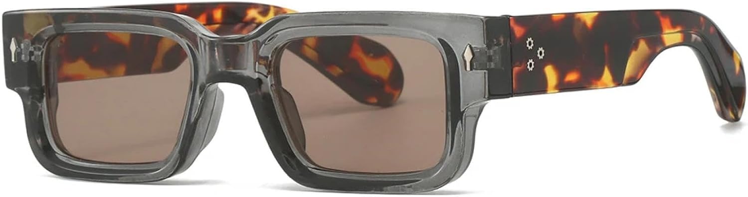 Классические модные солнцезащитные очки с заклепками для женщин и мужчин, роскошные винтажные панк-очки, популярные очки с защитой от УФ-излучения UV400 TYUVIVO, Gray Champagne
Классические модные солнцезащитные очки с заклепками для женщин и мужчин, роскошные винтажные панк-очки, популярные очки с защитой от УФ-излучения UV400 TYUVIVO, Gray Champagne