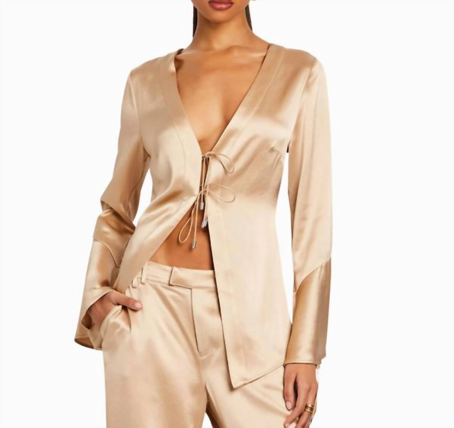 Блузка Svea в цвете Nude Retrofete
Блузка Svea в цвете Nude Retrofete