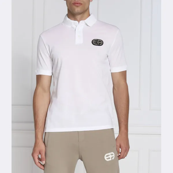 Рубашка-Поло узкого кроя Emporio Armani, белый
Рубашка-Поло узкого кроя Emporio Armani, белый