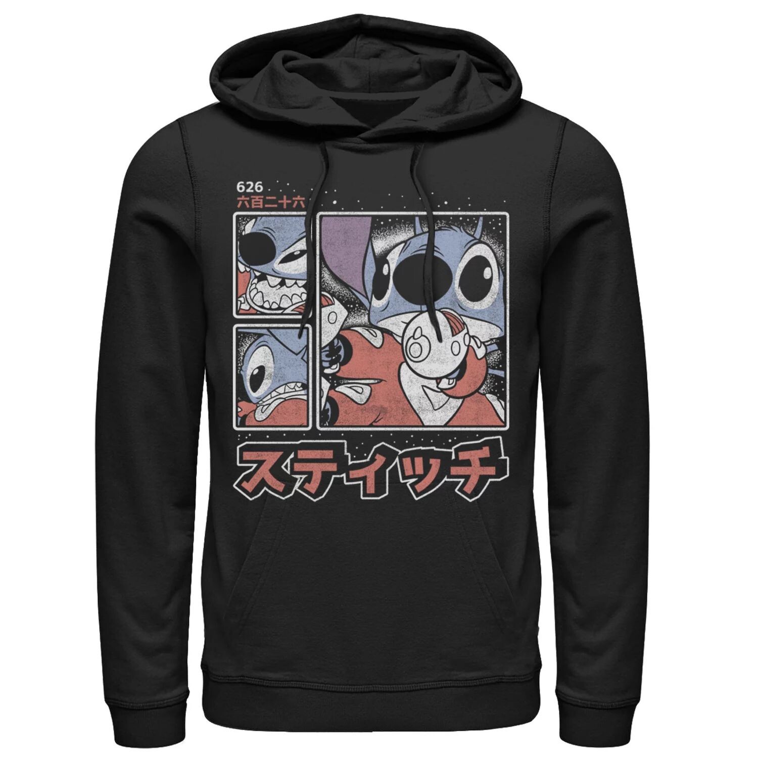 Мужская толстовка с капюшоном Disney Lilo & Stitch 626 Stitch Day со вставками кандзи Licensed Character
Мужская толстовка с капюшоном Disney Lilo & Stitch 626 Stitch Day со вставками кандзи Licensed Character