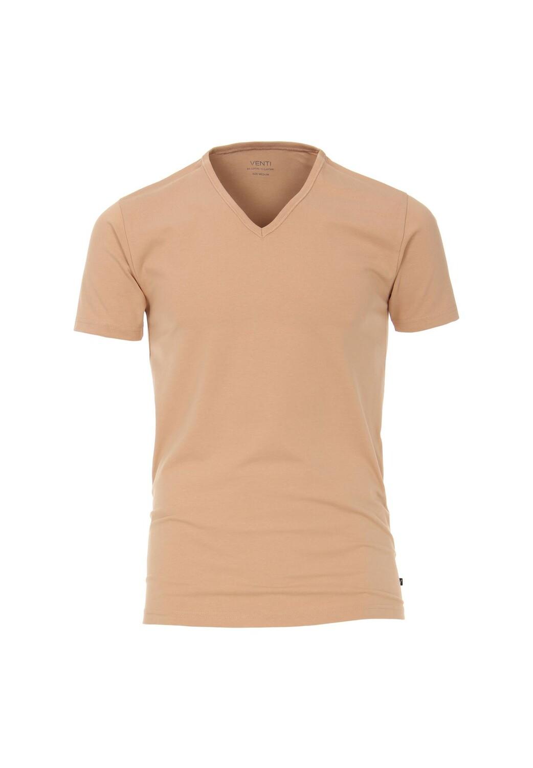 Мужская футболка в двойной упаковке однотонная Venti, бежевый
Мужская футболка в двойной упаковке однотонная Venti, бежевый