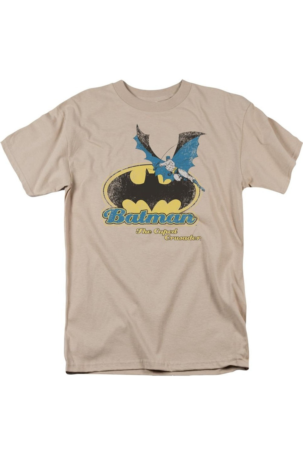 Футболка с коротким рукавом для взрослых в стиле ретро с изображением Бэтмена и крестоносца Gildan, цвет sand
Футболка с коротким рукавом для взрослых в стиле ретро с изображением Бэтмена и крестоносца Gildan, цвет sand