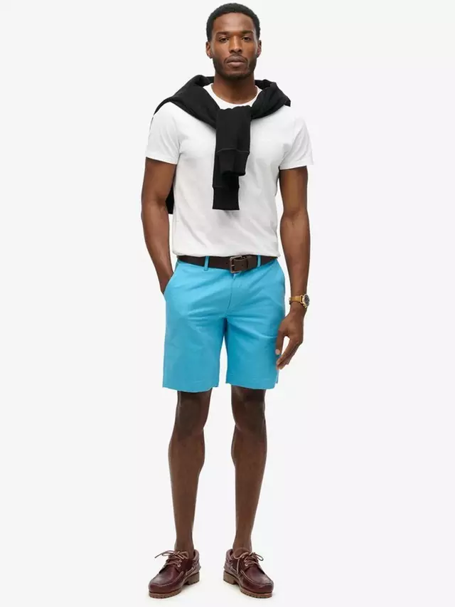 Шорты Superdry Slim Fit Stretch Chino, цвет toucan/blue 
Шорты Superdry Slim Fit Stretch Chino, цвет toucan/blue