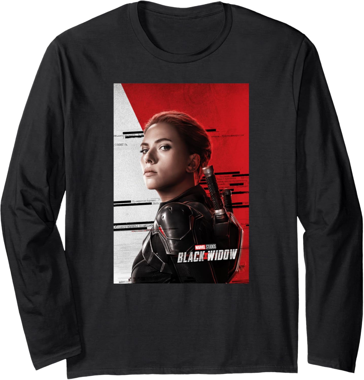 Футболка с длинными рукавами Marvel Black Widow Natasha Romanoff Teaser Movie Poster, черная
Футболка с длинными рукавами Marvel Black Widow Natasha Romanoff Teaser Movie Poster, черная