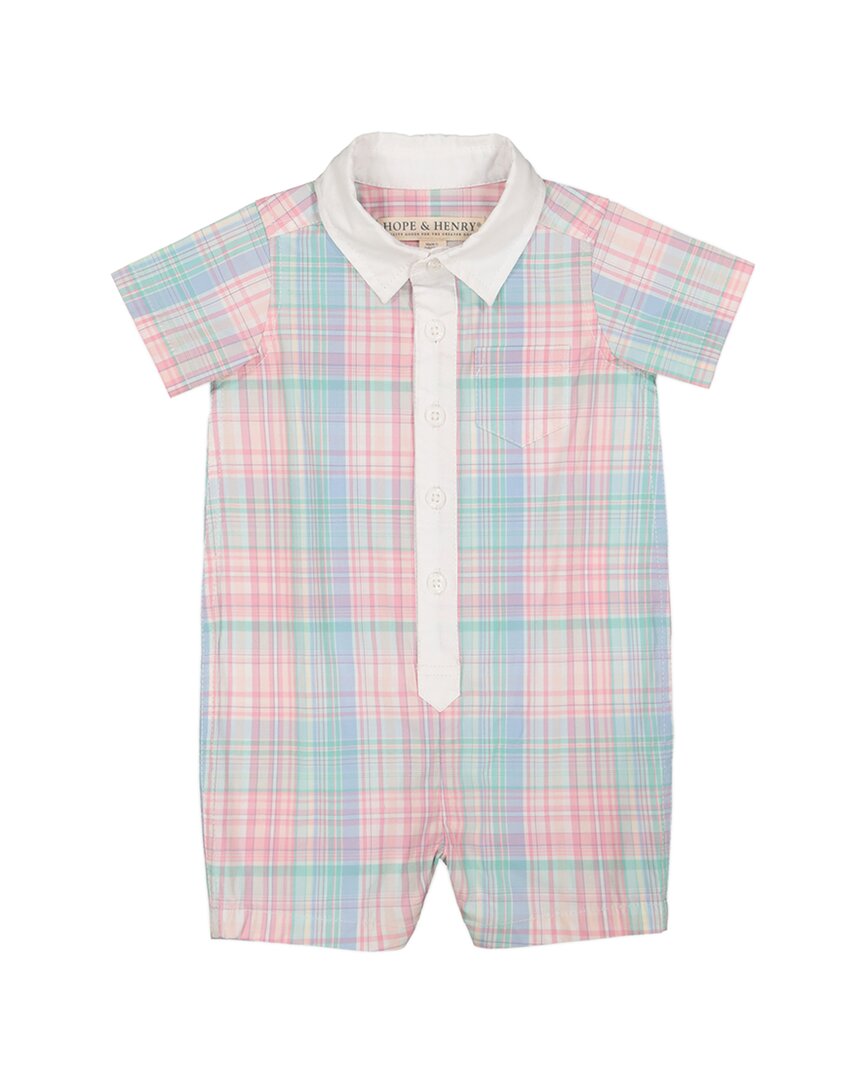 Hope & Henry Комбинезон с воротничком, розовый
Hope & Henry Комбинезон с воротничком, розовый