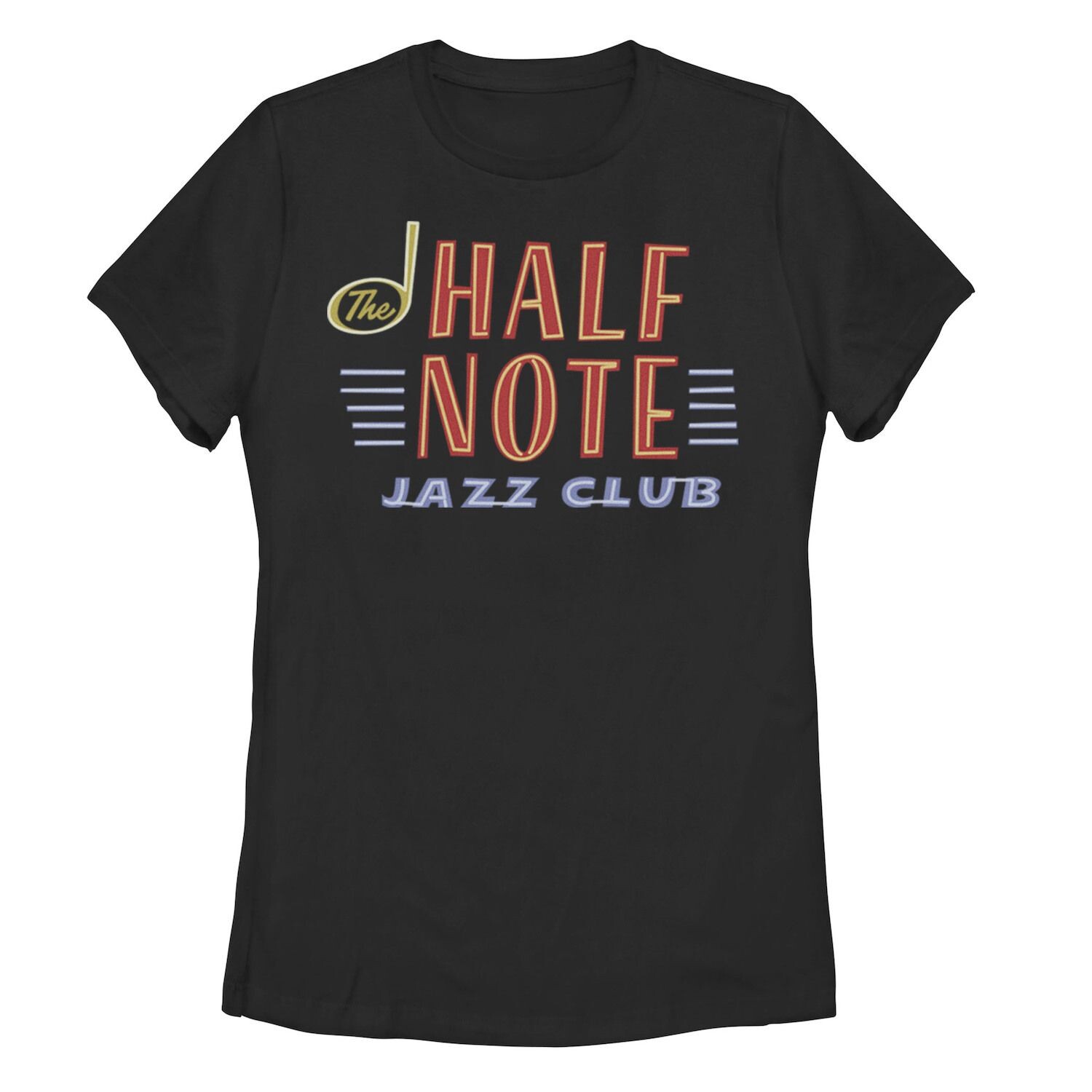 Футболка с плоским логотипом Disney/Pixar Soul Juniors Half Note Jazz Club и графическим рисунком Licensed Character
Футболка с плоским логотипом Disney/Pixar Soul Juniors Half Note Jazz Club и графическим рисунком Licensed Character