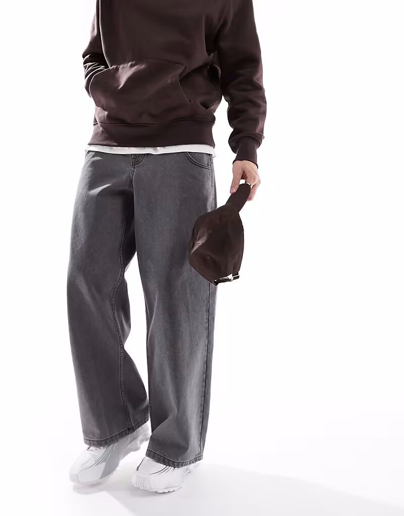 Супермешковатые брюки из парусины ASOS DESIGN с двойными карманами в сером цвете
Супермешковатые брюки из парусины ASOS DESIGN с двойными карманами в сером цвете