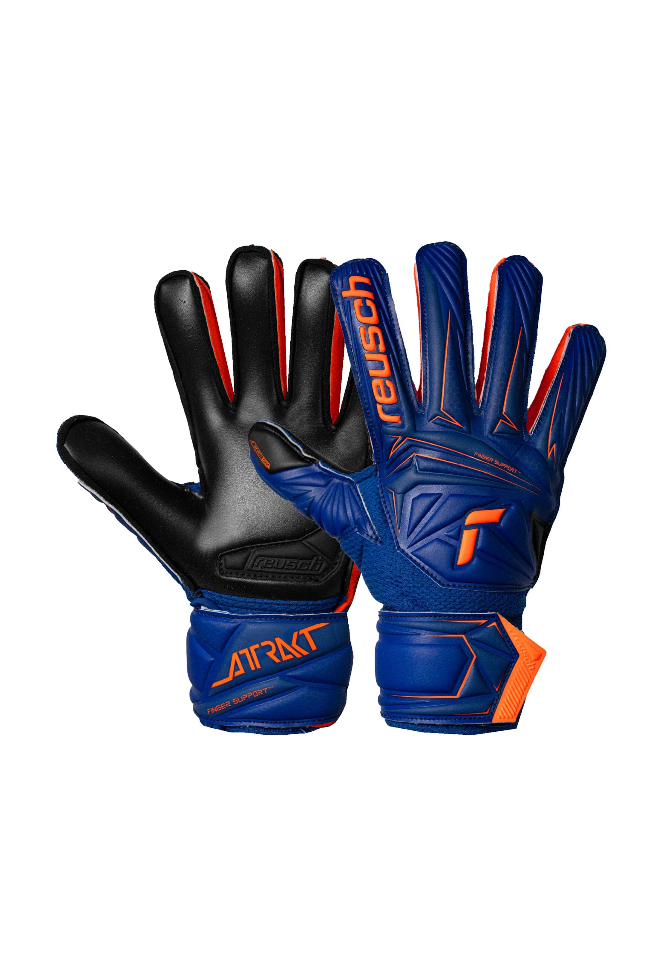 REUSCH Атлетические перчатки 'Attrakt Infinity Finger Support Junior' в темно-синем цвете
REUSCH Атлетические перчатки 'Attrakt Infinity Finger Support Junior' в темно-синем цвете