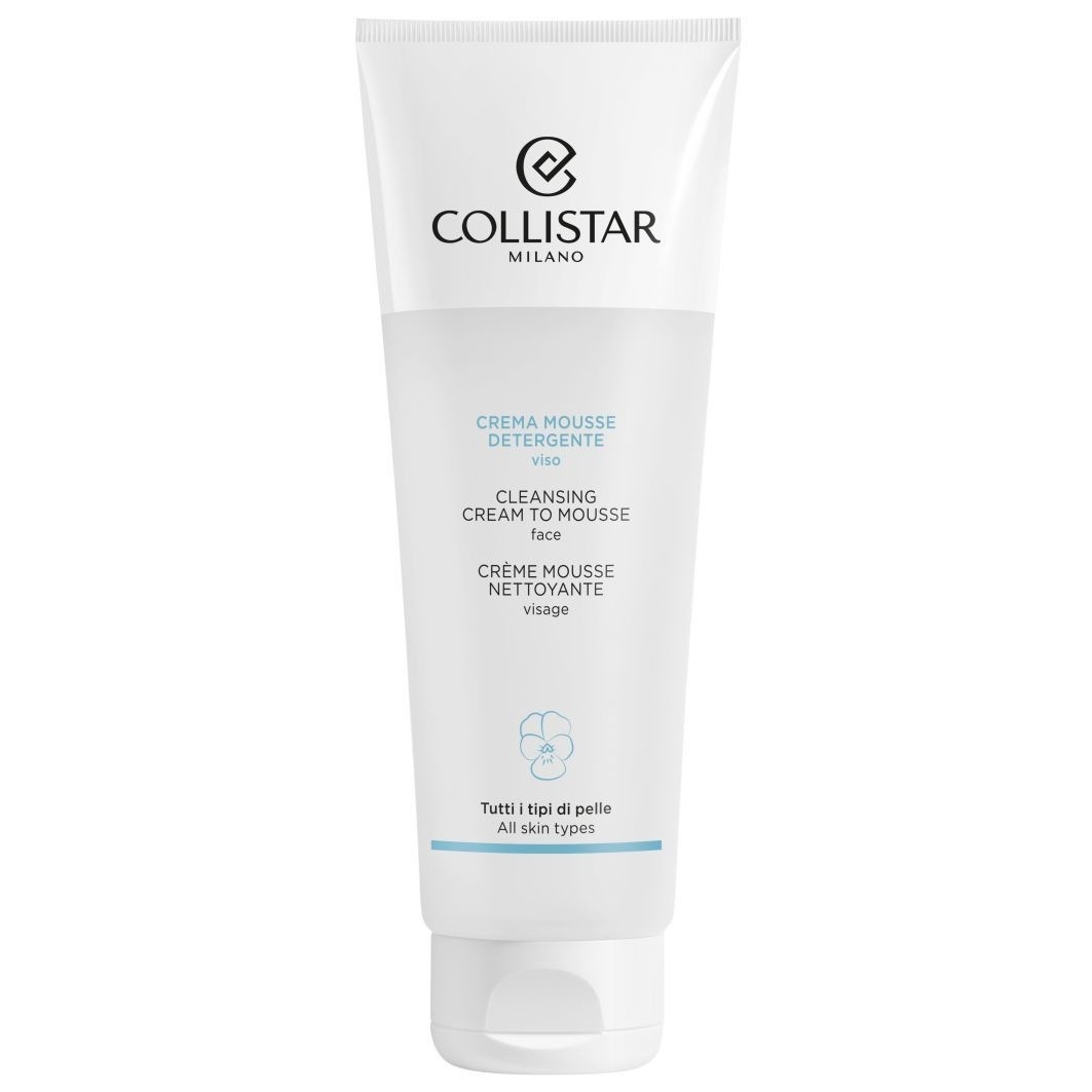 Крем для лица face cleansing cream mousse Collistar, объем 125 мл.
Крем для лица face cleansing cream mousse Collistar, объем 125 мл.