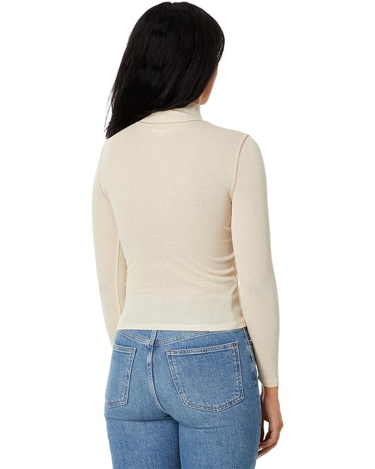 Футболка Madewell Semi-Sheer Mockneck Tee, цвет Heather Light Oatmeal
Футболка Madewell Semi-Sheer Mockneck Tee, цвет Heather Light Oatmeal
