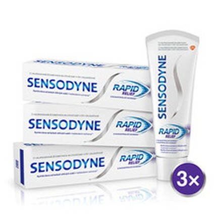 Зубная паста Rapid для чувствительных зубов Sensodyne
Зубная паста Rapid для чувствительных зубов Sensodyne
