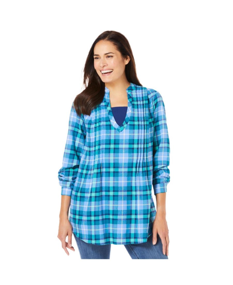 Фланелевая туника больших размеров с многослойным дизайном Woman Within, French blue cozy plaid, Синий, Фланелевая туника больших размеров с многослойным дизайном Woman Within, French blue cozy plaid
Фланелевая туника больших размеров с многослойным дизайном Woman Within, French blue cozy plaid, Синий, Фланелевая туника больших размеров с многослойным дизайном Woman Within, French blue cozy plaid