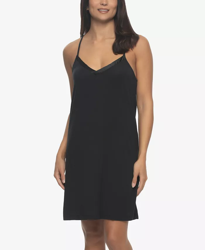 Женская атласная рубашка без рукавов с V-образным вырезом Elysees Felina, черный
Женская атласная рубашка без рукавов с V-образным вырезом Elysees Felina, черный