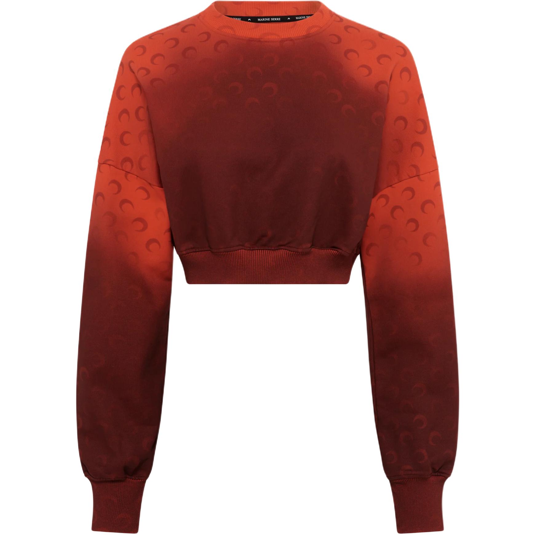 Кроп-свитшот Marine Serre, красный
Кроп-свитшот Marine Serre, красный