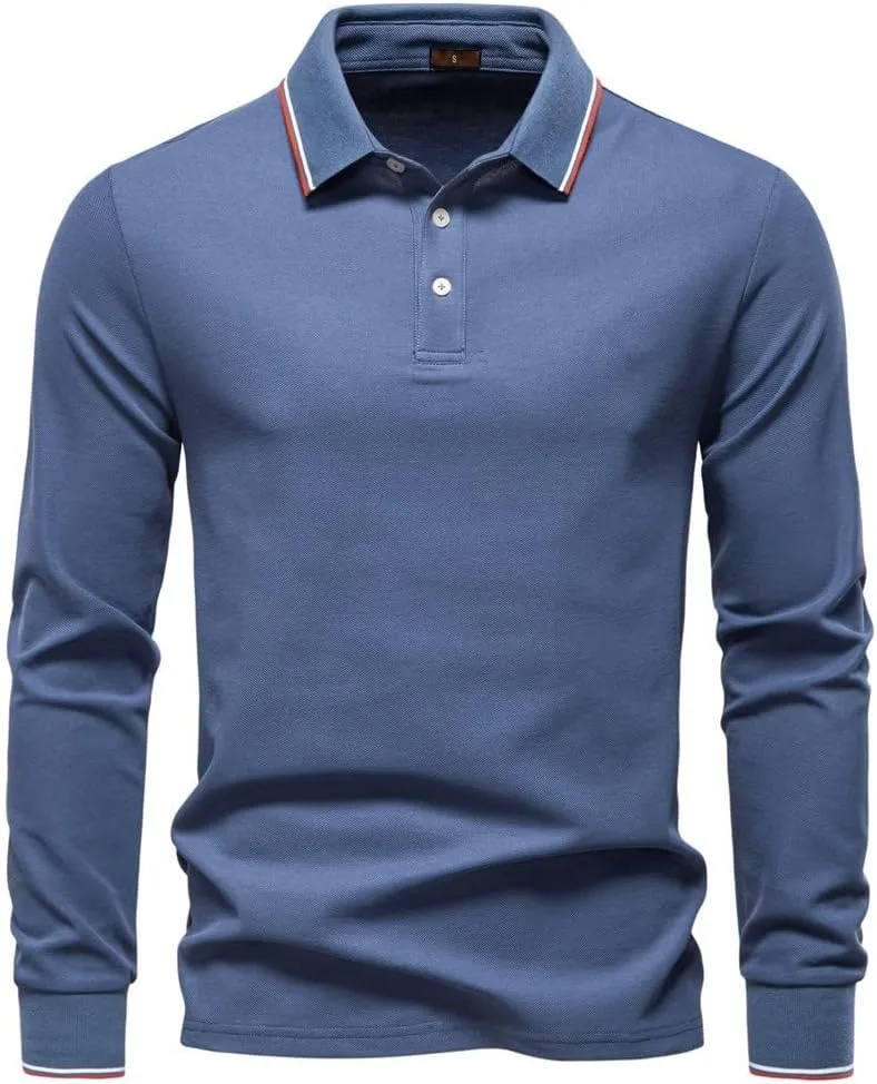 Мужская футболка с длинным рукавом Contrasting Colors с воротником и тремя пуговицами YJHXRHDSYJ
Мужская футболка с длинным рукавом Contrasting Colors с воротником и тремя пуговицами YJHXRHDSYJ