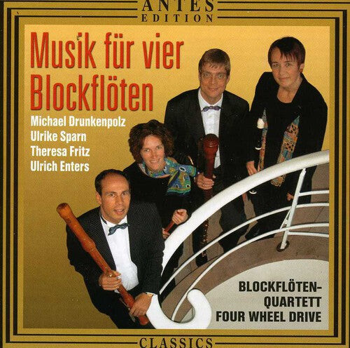 CD диск Treiber / Drunkenpolz / Sparn / Fritz: Music for Four Recorders
CD диск Treiber / Drunkenpolz / Sparn / Fritz: Music for Four Recorders