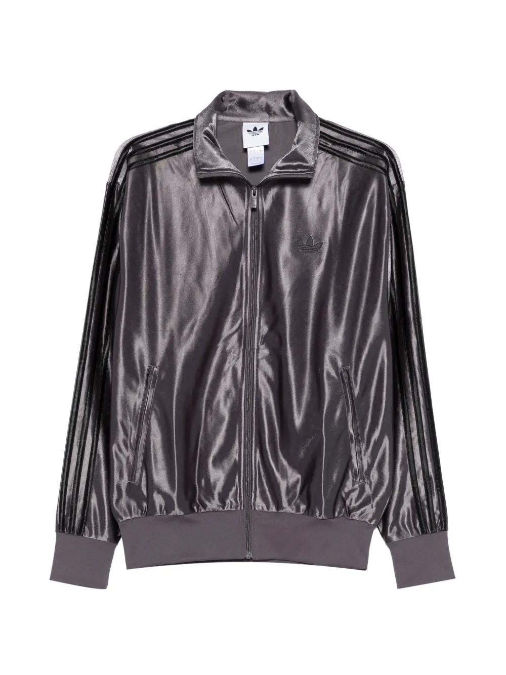 Куртка на молнии с полосатыми деталями Adidas, серый
Куртка на молнии с полосатыми деталями Adidas, серый