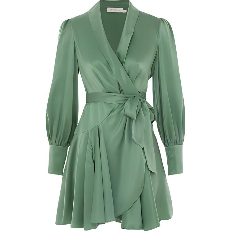 SS24 Длинное Платье с Длинными Рукавами Женское Цвет Матча Циммерманн
SS24 Длинное Платье с Длинными Рукавами Женское Цвет Матча Циммерманн