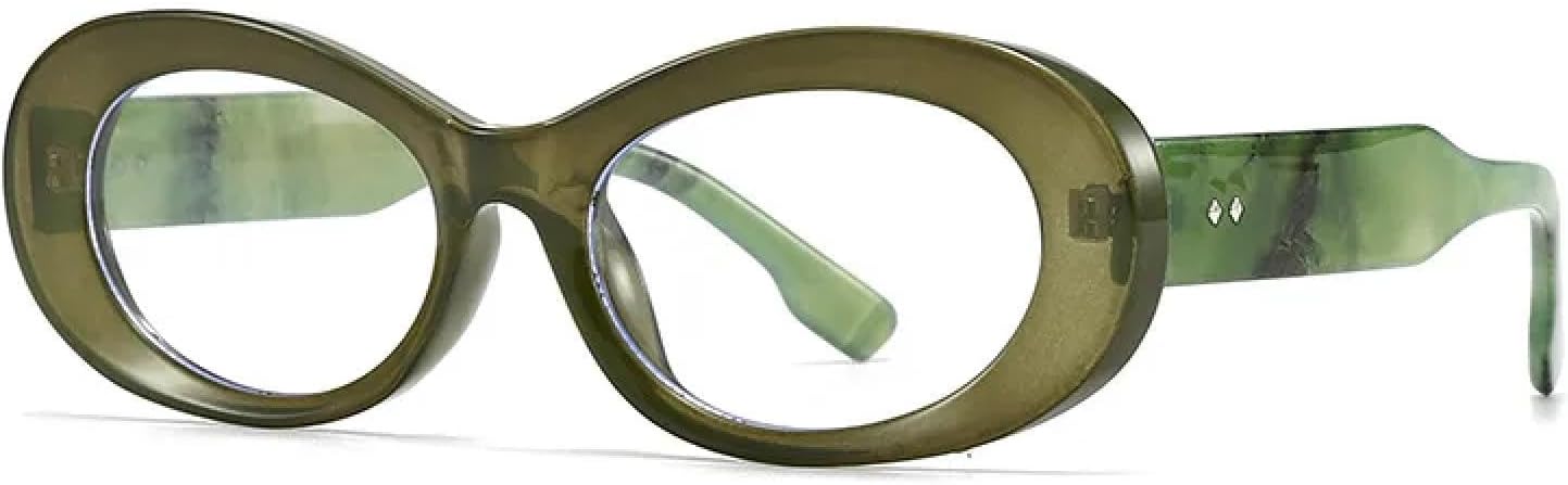 Классические овальные солнцезащитные очки с заклепками для женщин и мужчин, роскошные, винтажные, популярные, в стиле панк, розовые, с защитой от УФ-излучения UV400 TKKTLLT, Dark Green Clear
Классические овальные солнцезащитные очки с заклепками для женщин и мужчин, роскошные, винтажные, популярные, в стиле панк, розовые, с защитой от УФ-излучения UV400 TKKTLLT, Dark Green Clear