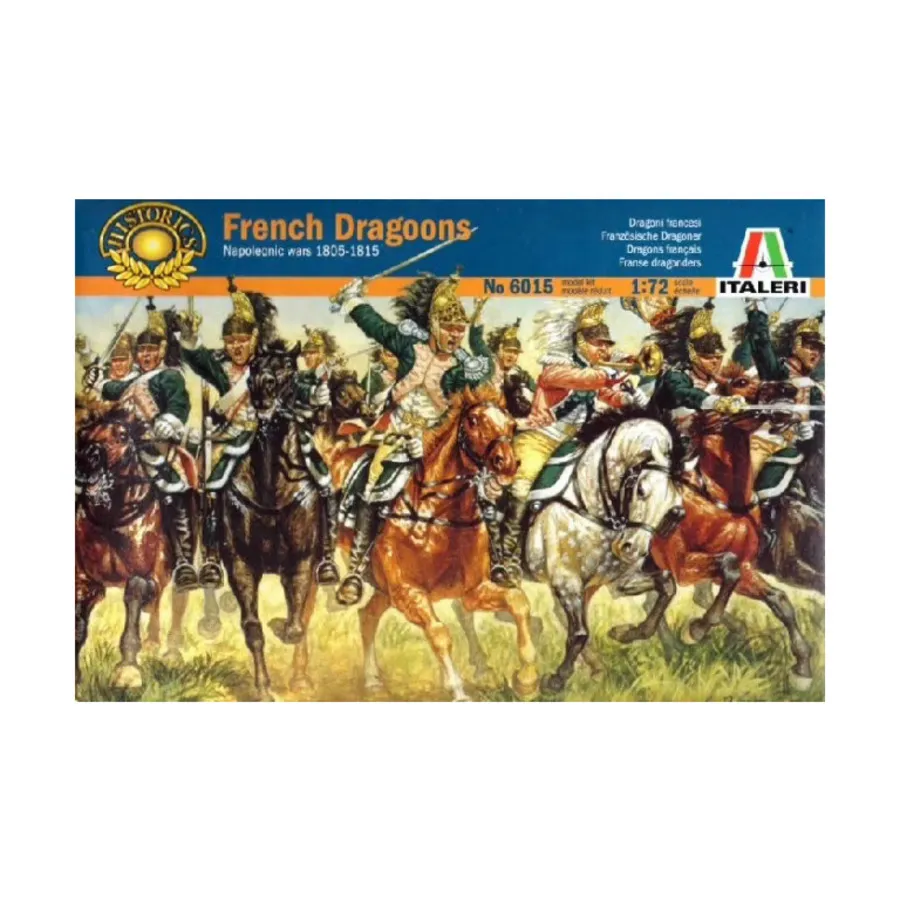 Французские драгуны (2018), Historics - Napoleonic Wars 1815 (1:72) (Italeri)
Французские драгуны (2018), Historics - Napoleonic Wars 1815 (1:72) (Italeri)