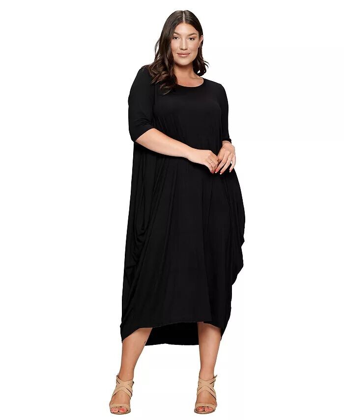 Плюс размер Evelyn Платье с карманами и объемным подолом L I V D, черный
Плюс размер Evelyn Платье с карманами и объемным подолом L I V D, черный