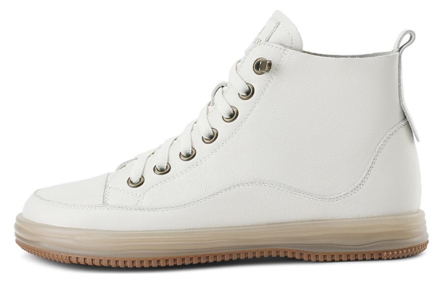 Кеды, скейтборд обувь женская высокая Boerdiqi, бежевый
Кеды, скейтборд обувь женская высокая Boerdiqi, бежевый