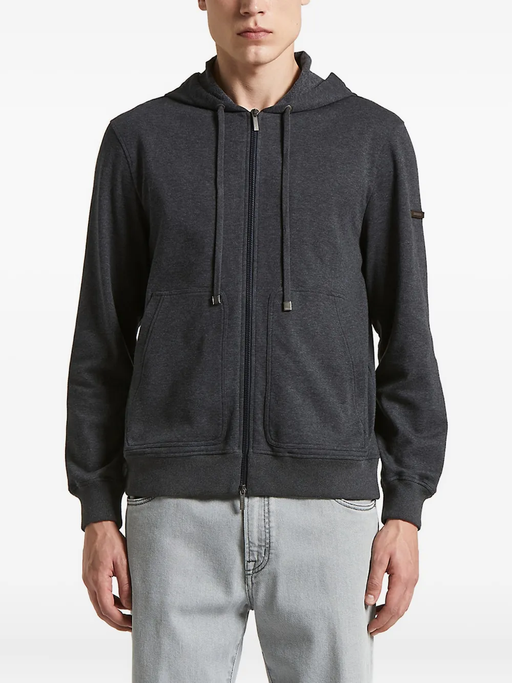 Толстовка на молнии с капюшоном Peserico, серый
Толстовка на молнии с капюшоном Peserico, серый