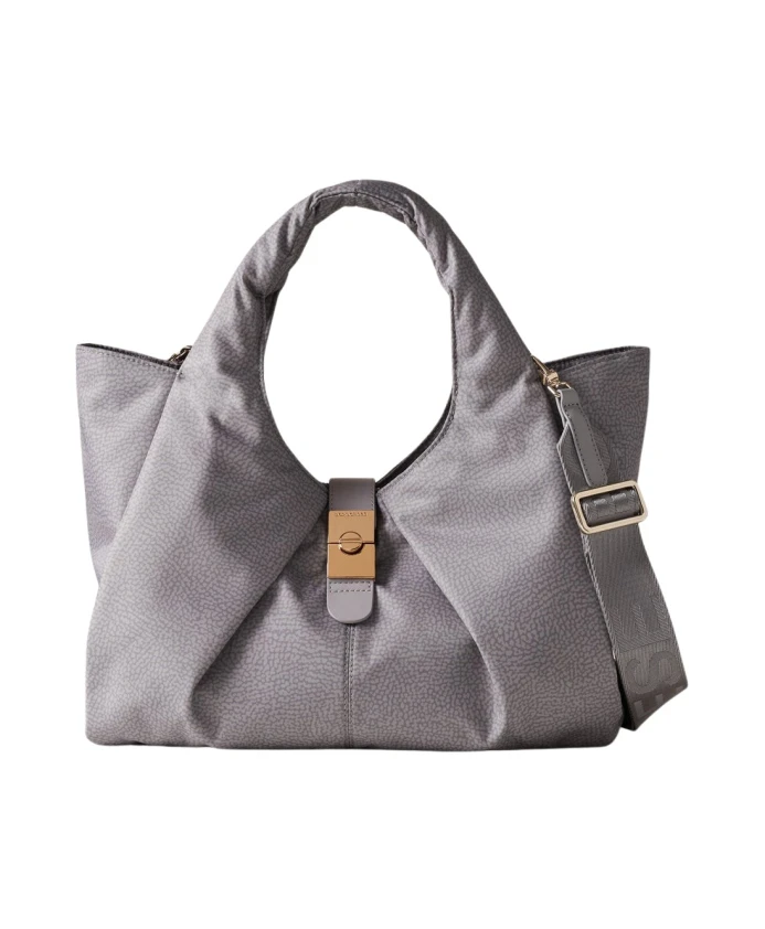 Облачная сумка для покупок Borbonese, серый
Облачная сумка для покупок Borbonese, серый