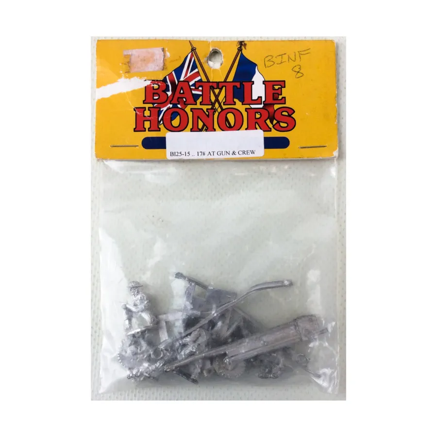 17 фунтов. AT Gun и Кренв, Battle Honors - WWII - United Kingdom (25mm)
17 фунтов. AT Gun и Кренв, Battle Honors - WWII - United Kingdom (25mm)
