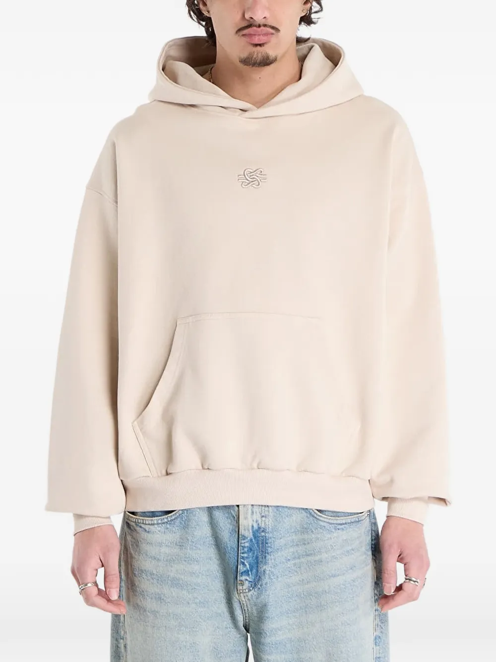 Худи с вышитым логотипом Filling Pieces, бежевый
Худи с вышитым логотипом Filling Pieces, бежевый