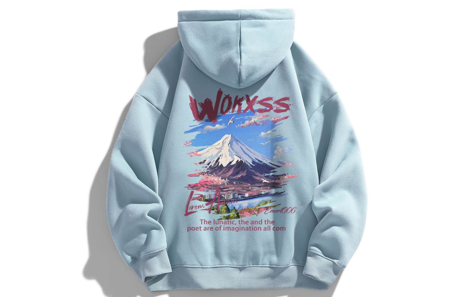 Унисекс свитшот WOKXSS, светло-голубой
Унисекс свитшот WOKXSS, светло-голубой