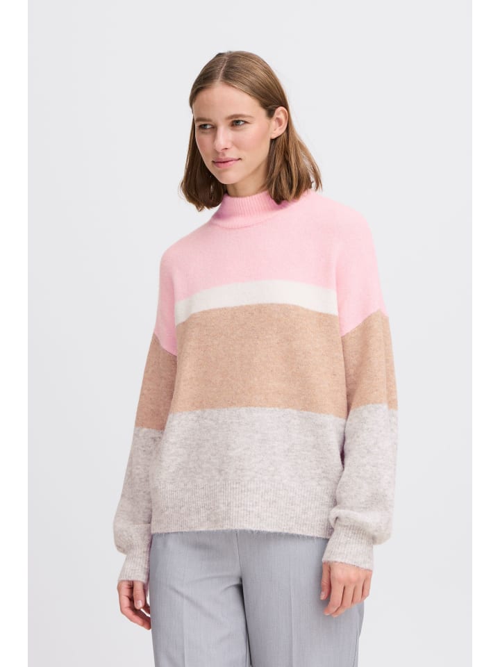 B. young BYOMEA Полосатый джемпер 2 - Вязаный, свободного кроя, цвет Roseate Spoonbill Mix
B. young BYOMEA Полосатый джемпер 2 - Вязаный, свободного кроя, цвет Roseate Spoonbill Mix