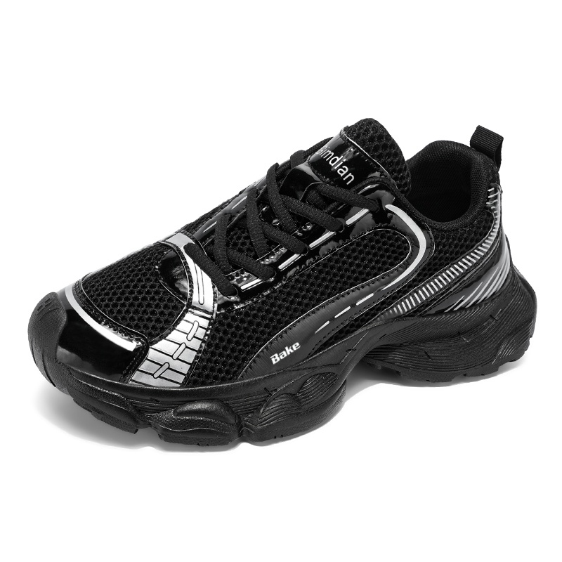 BAKE Дышащие и износостойкие мужские массивные кроссовки лоу-топ черные, цвет Black
BAKE Дышащие и износостойкие мужские массивные кроссовки лоу-топ черные, цвет Black