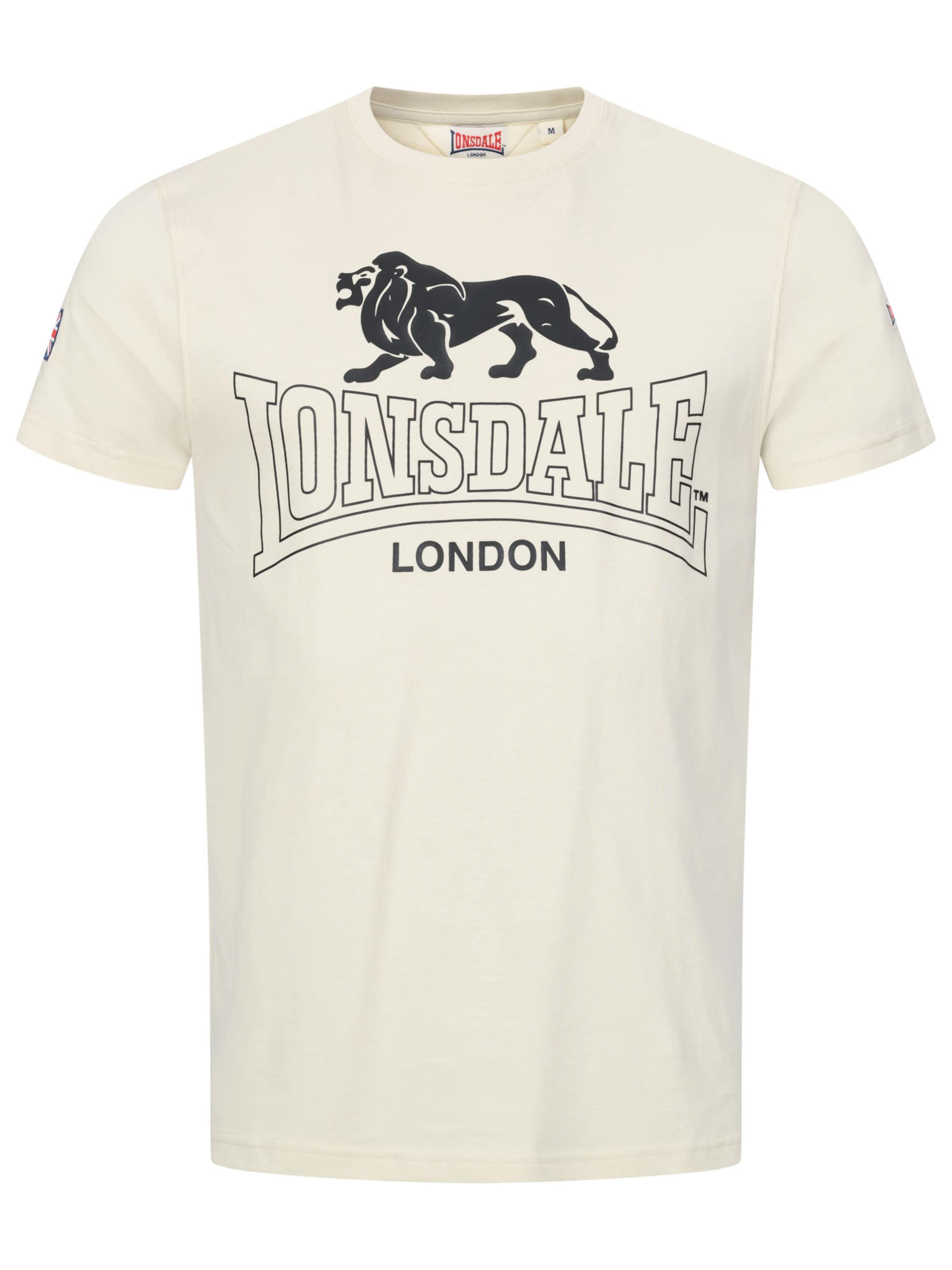 LONSDALE Футболка 'HAZELHURST' в цвете Off White
LONSDALE Футболка 'HAZELHURST' в цвете Off White