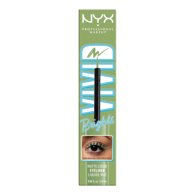 Яркая жидкая подводка для глаз с ручкой NYX Professional Makeup, цвет ghosted green, 2 мл
Яркая жидкая подводка для глаз с ручкой NYX Professional Makeup, цвет ghosted green, 2 мл