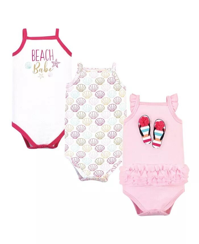 Хлопковые боди для новорожденных девочек Treasure Baby, 3 шт., шлепанцы Little Treasure, розовый
Хлопковые боди для новорожденных девочек Treasure Baby, 3 шт., шлепанцы Little Treasure, розовый