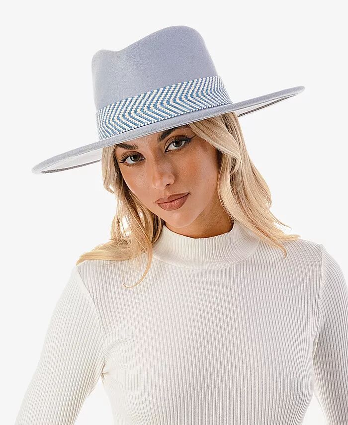 Женская панама из шерстяной смеси с шевронной отделкой Marcus Adler, синий
Женская панама из шерстяной смеси с шевронной отделкой Marcus Adler, синий