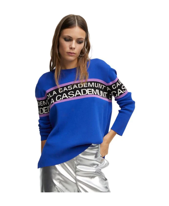 Синяя женская футболка Lola Casademunt, синий
Синяя женская футболка Lola Casademunt, синий