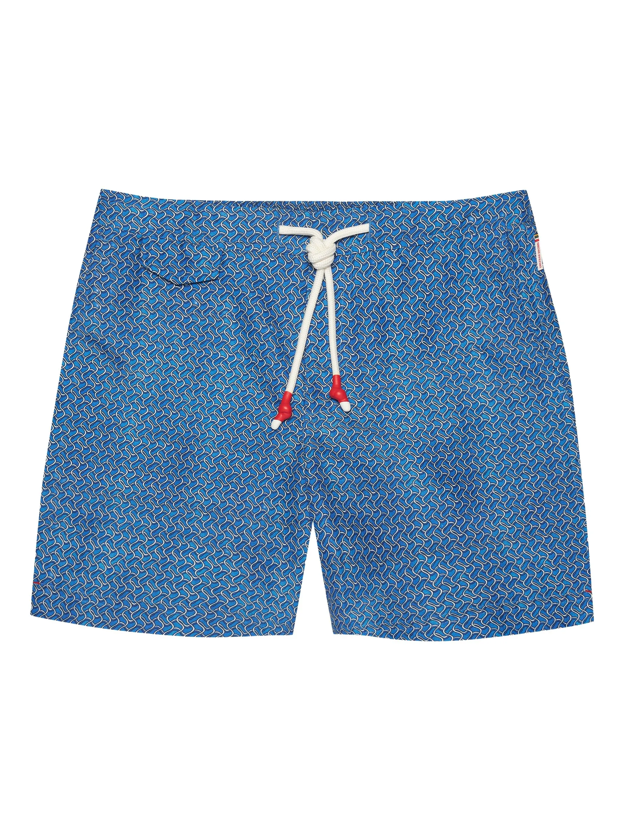 Плавки-шорты с кулиской и узором Orlebar Brown, синий
Плавки-шорты с кулиской и узором Orlebar Brown, синий