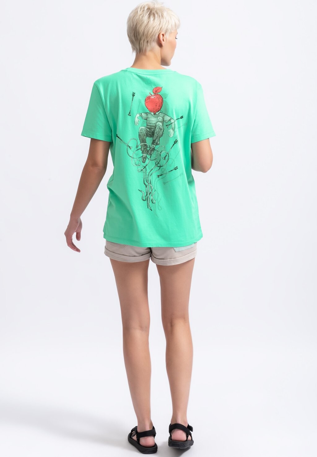 Футболка с принтом APPLE KAFT, бирюзовый
Футболка с принтом APPLE KAFT, бирюзовый